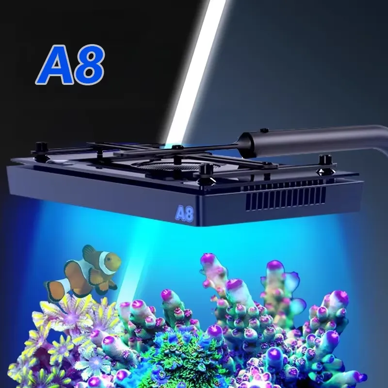 Aquarium Marine Tank - A8SE II Max Blue 240W WiFiアプリ制御可能