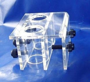 Marine Aquarium Youtube - 水槽用アクリルホースホルダー、魚タンク用チューブ固定クランプマウント