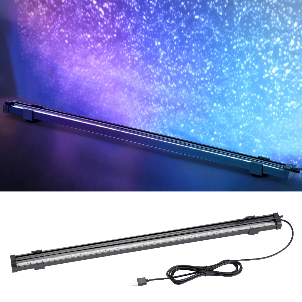 Aquarium Marine Lights - USB LED水槽エアバブルライト自動RGB変色魚タンクエアストーン酸素バブラー水中装飾ランプ