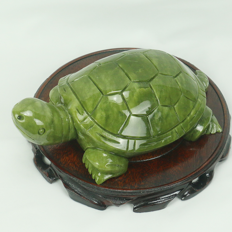 天然翡翠/亀の彫刻/家の装飾/風水装飾品/水槽玄関風水良いオ - Marine Aquarium All In One のレビューと価格