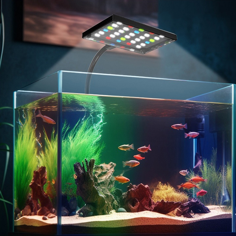 USB水槽用LEDライト フルスペクトラム 水生植物育成ラン - Aquarium Marine Lights のレビューと価格