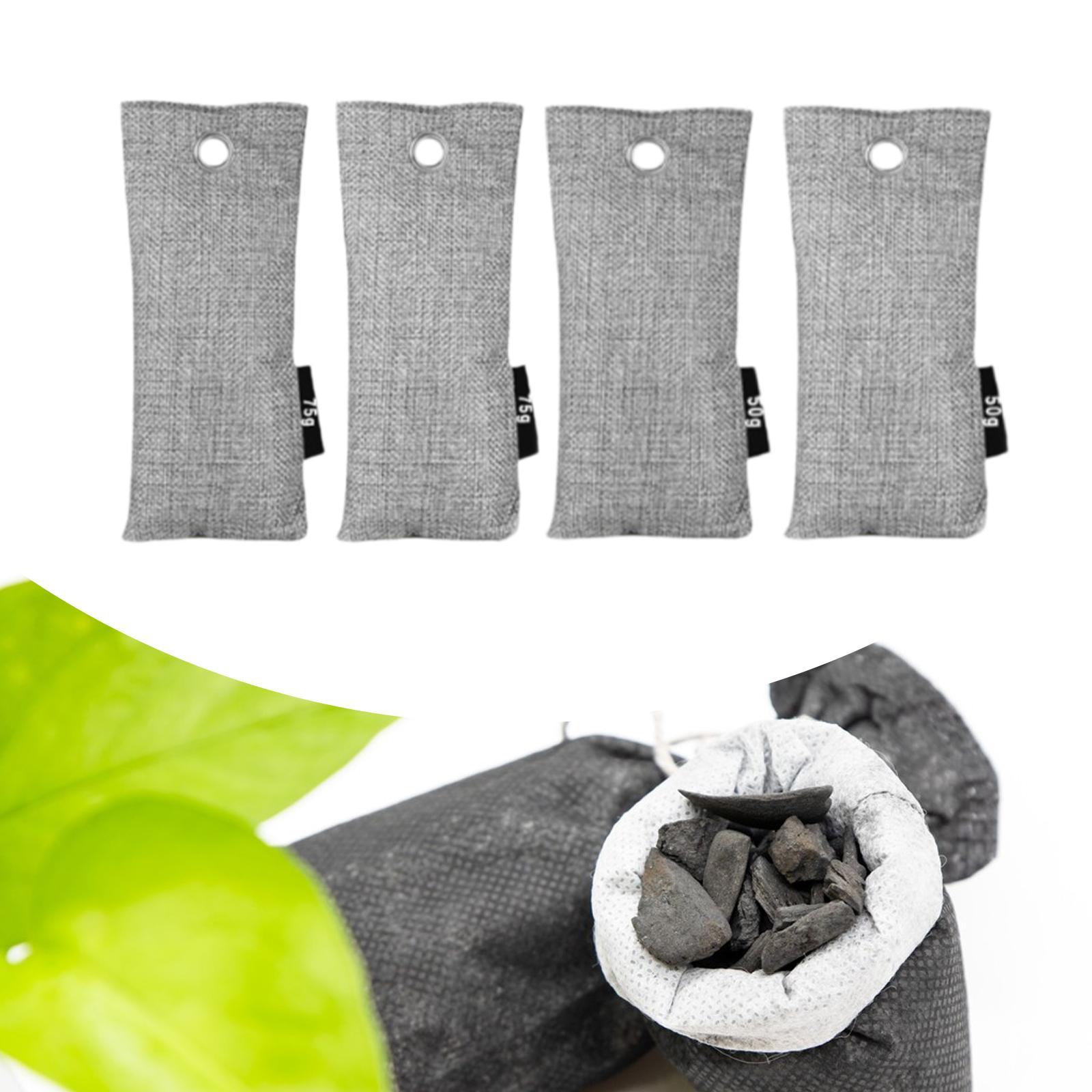 4個入り靴用消臭剤セット 臭い吸収剤 活性竹炭 - Activated Carbon Bag のレビューと価格