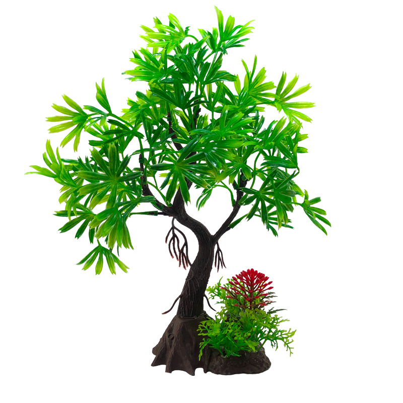 装飾的な人工植物,木,DIY,魚のタンク,イスラムの植物の草 - Marine Aquarium All In One のレビューと価格
