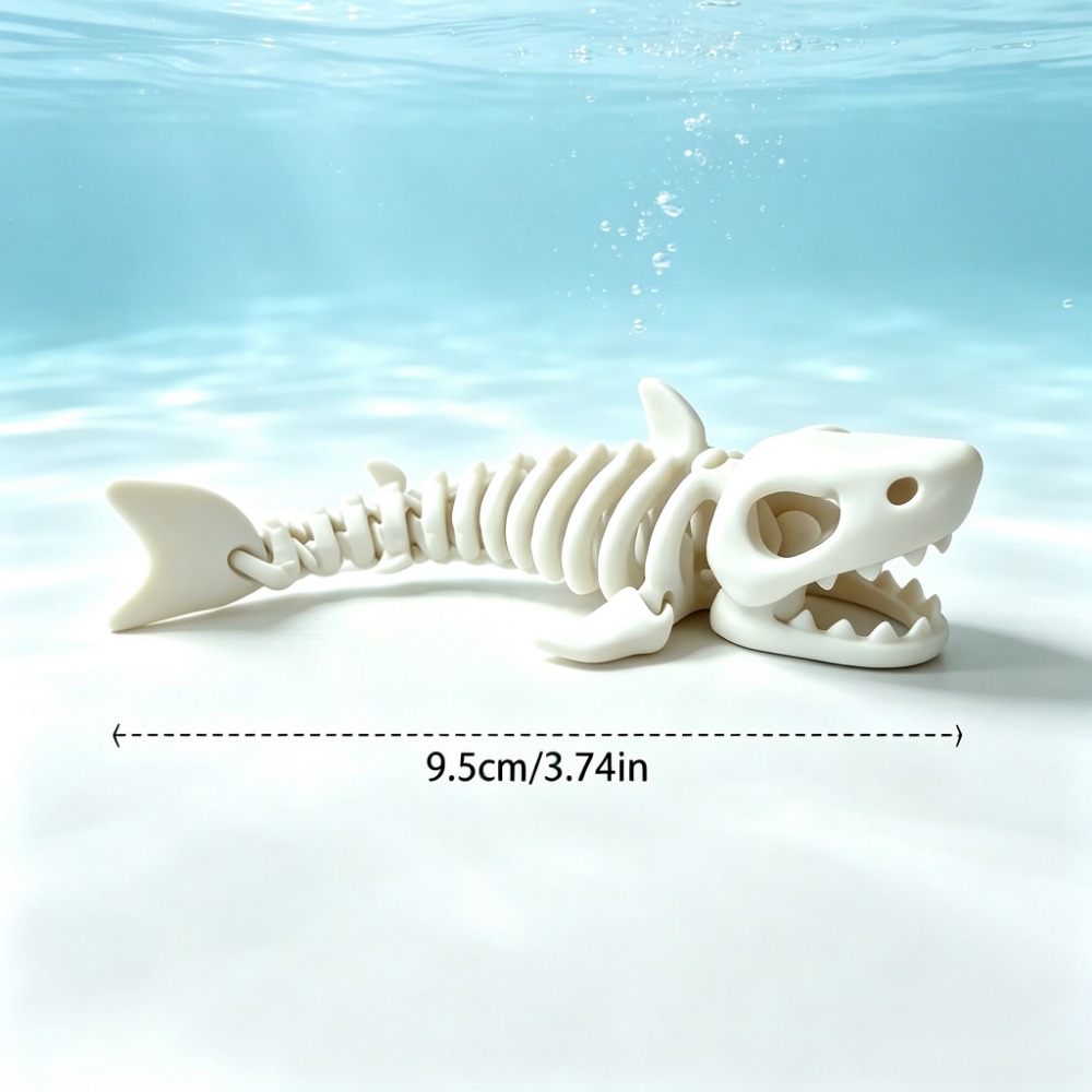 サメの骨格水槽装飾品、可動式オーナメント、爬虫類、魚タンクの - Marine Aquarium All In One のレビューと価格