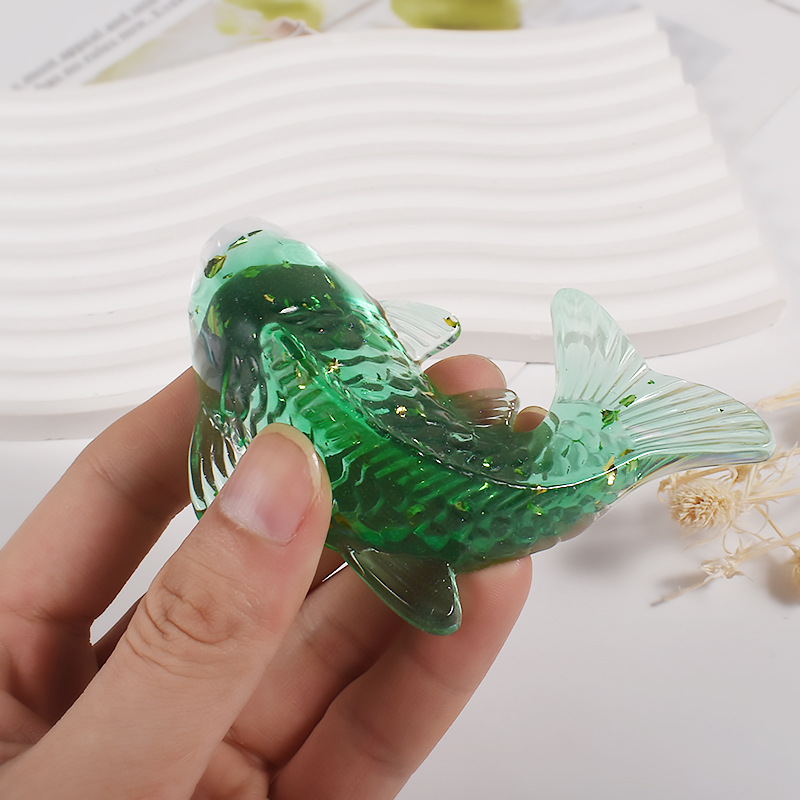 3D 鯉の形をしたエポキシ樹脂型海洋動物鯉タコエポキシ鋳造シ - Aquarium Marine Tank のレビューと価格