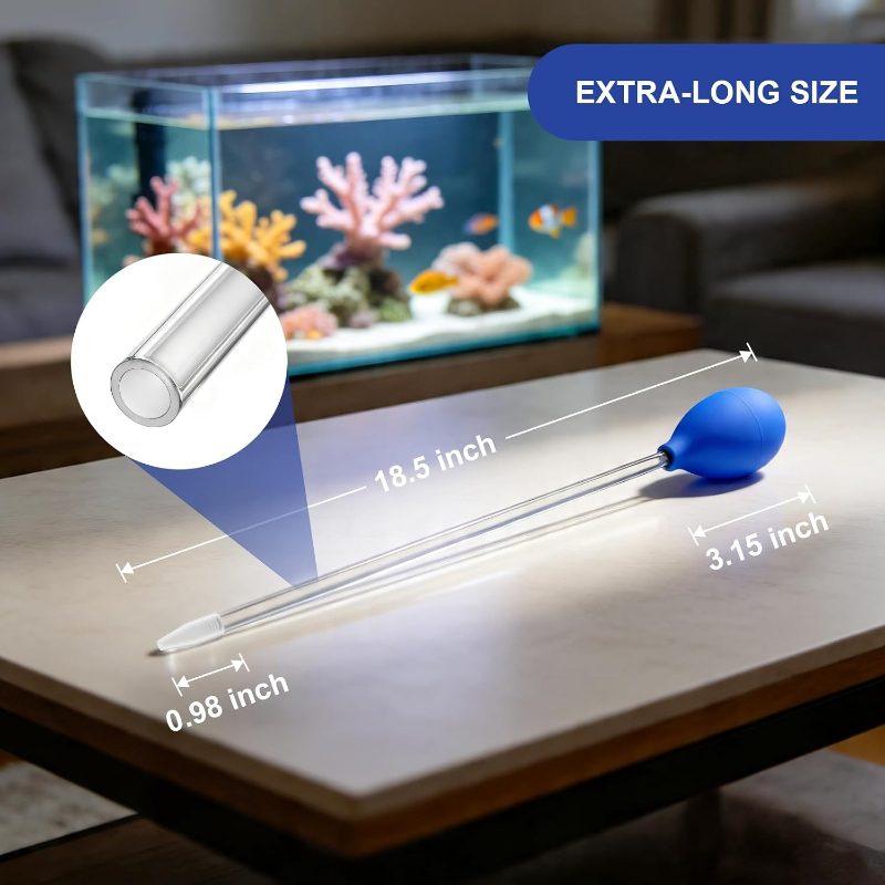フードフィーダーピペットロング水槽スポット給餌チューブ（リー - Marine Aquarium Youtube のレビューと価格