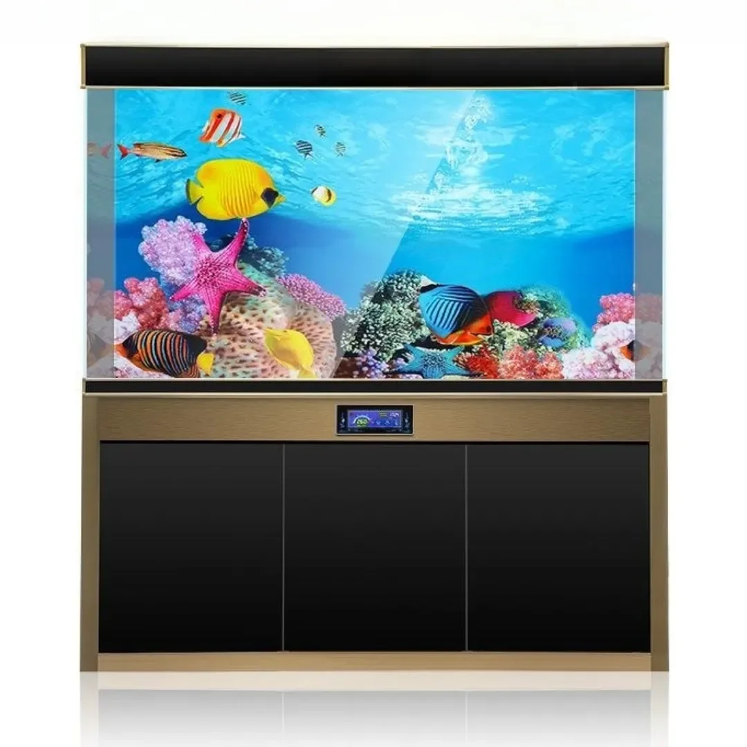 3D水族館の背景ステッカー,水槽の装飾,海洋植物,両面風景, - Marine Aquarium All In One のレビューと価格