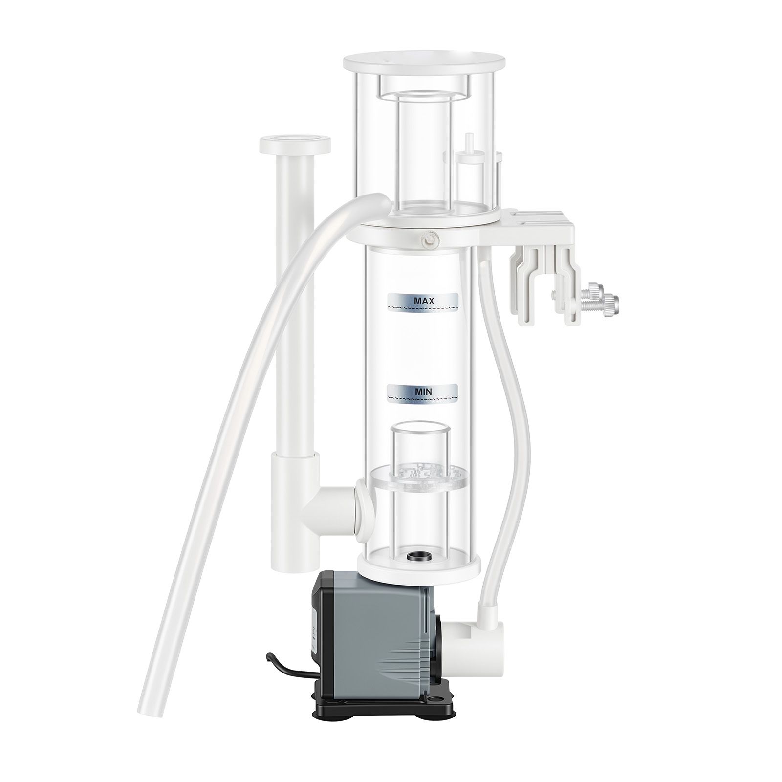 20～30ガロンの海水水槽用プロテインスキマー、DCポンプ付 - Protein Skimmer Hang On のレビューと価格