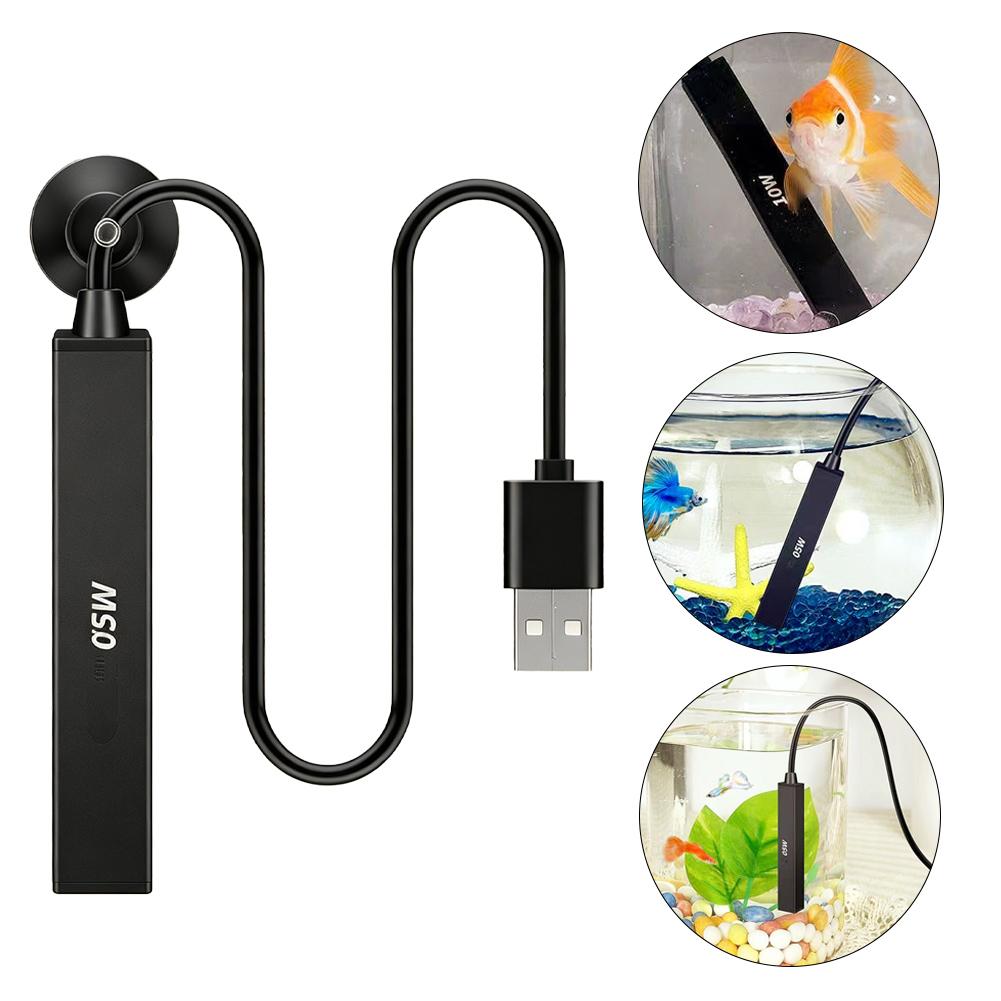 ミニ USB 水族館ヒーター 5V 自動定温加熱ロッド小型水 - Aquarium Marine Tank のレビューと価格