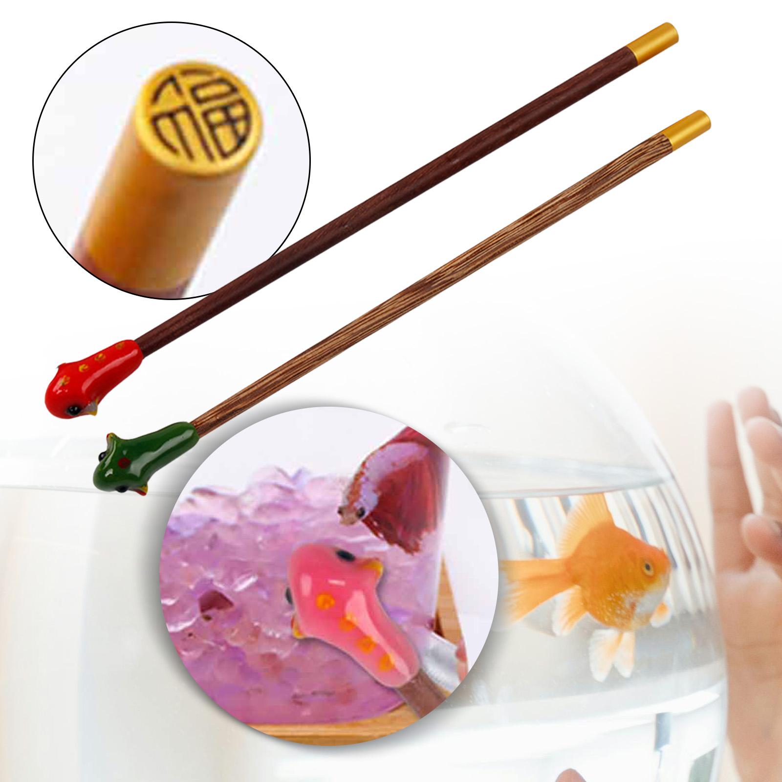 ベタ魚トレーニングワンド木製水槽アクセサリーインタラクティブ - Marine Aquarium All In One のレビューと価格