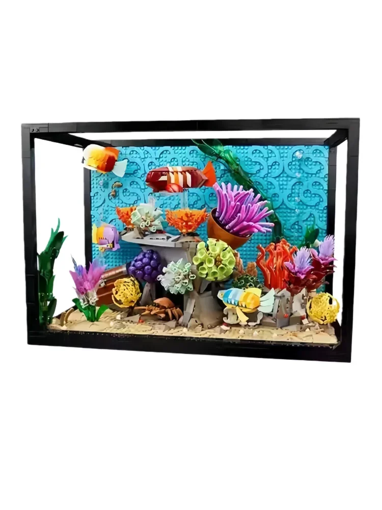 2026年新作 熱帯魚水槽装飾 海洋動物組み立てキット ホリ - Marine Aquarium Cube のレビューと価格